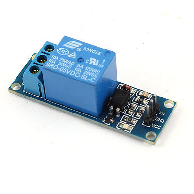 An 1 Channel 5V Relay Module with Optocoupler