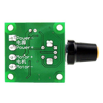 An 1.8V-12V 2A DC Motor PWM Speed Regulator