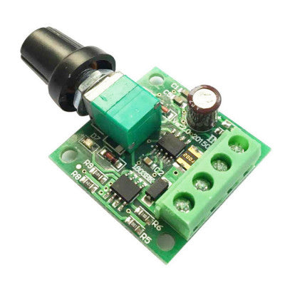 An 1.8V-12V 2A DC Motor PWM Speed Regulator