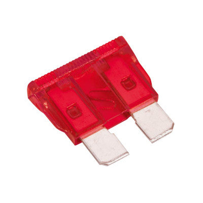 An 10 Amp Car Blade Fuse - 2 Pieces Pack