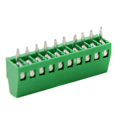 An 10 Pin 5.08mm Pitch Pluggable Screw Terminal Block