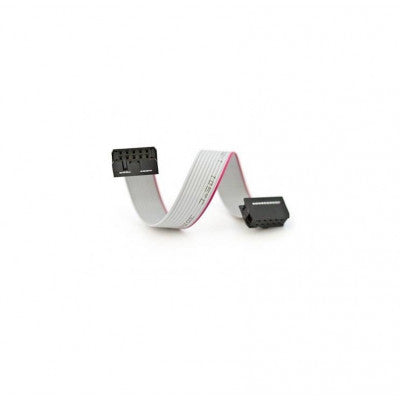 An 10 Pin (10 Wire) Female to Female Connector Flat Ribbon Cable (FRC) Cable - 30 cm Length