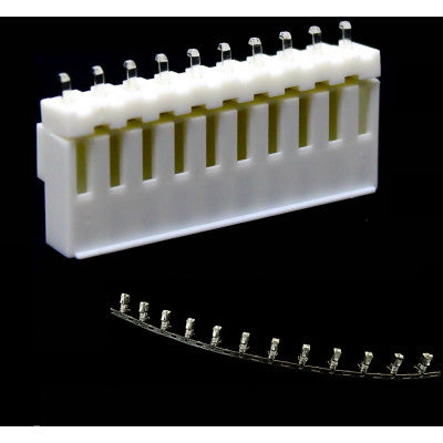 An 10 Pins 3.96mm Pitch JST-VH Connector With Housing