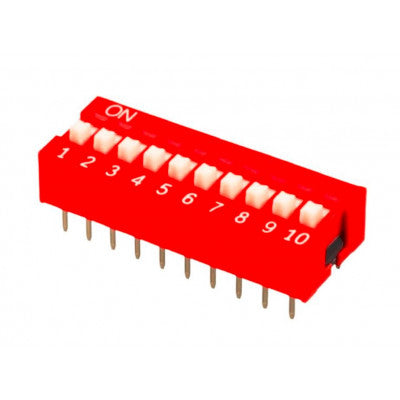An 10 Way DIP Switch