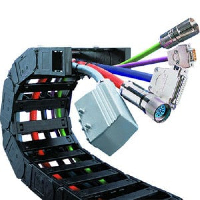 An 10 x 10mm 1m Cable Drag Chain Wire Carrier