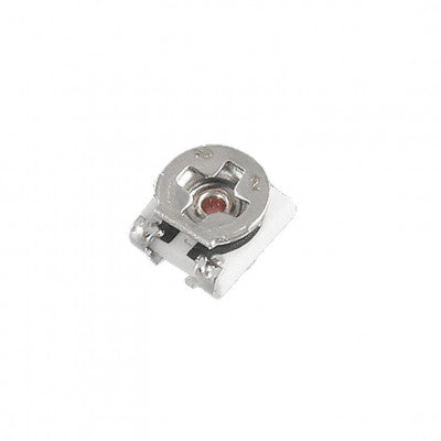 An 100 Ohm SMD Single Turn Potentiometer Trimmer Variable Resistance
