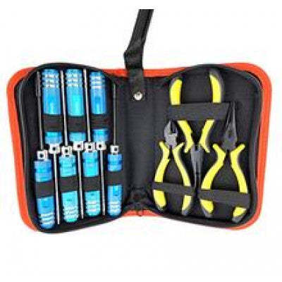An 10IN1 RC Tools Kits Box Set Screwdriver Pliers Hex Repair
