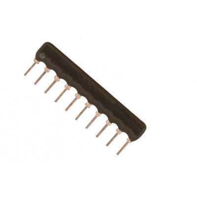 An 10K ohm 10 Pin Resistor Network - SIP