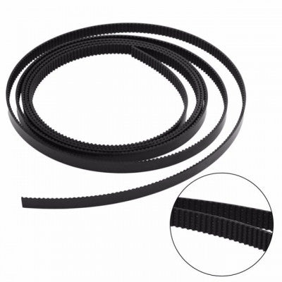 An 10M GT2 Width 6mm Black Open Timing Belt For 3D Printer