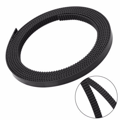 An 10M GT2 Width 6mm Black Open Timing Belt For 3D Printer