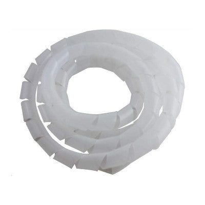 An 10mm Spiral Wrapping Band White 10M for Wires