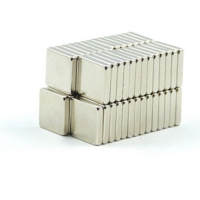 An 10mm x 10mm x 2mm (10x10x2 mm) Neodymium Block Magnet