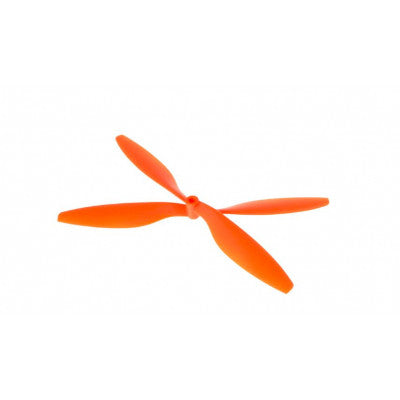 An 10x4.5 inch 1045/1045R CW CCW Propeller Pair for Quadcopter (Orange)