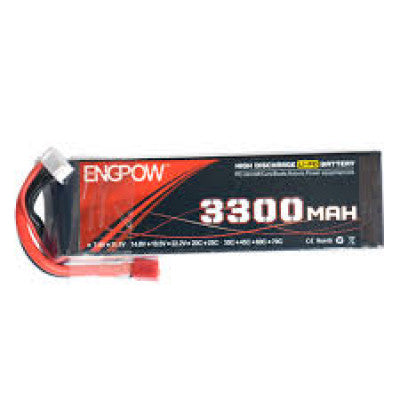 An 11.1V - 3300mAH - (Lithium Polymer) Lipo Rechargeable Battery - 35C
