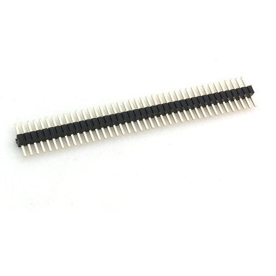 An 1x40 Pin 1.27mm Pitch Male Single Row Berg Header Strip