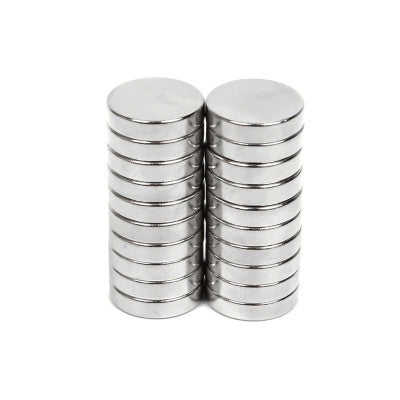 An 12mm x 3mm (12x3 mm) Neodymium Disc Strong Magnet