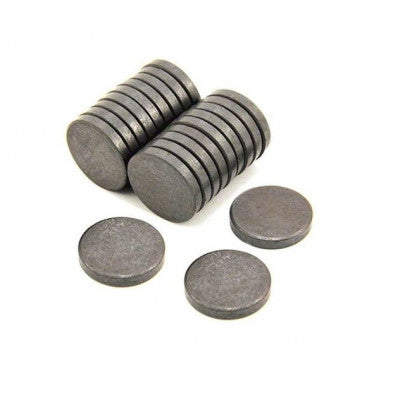 An 12mm x 3mm (12x3 mm) Ferrite Disc Magnet