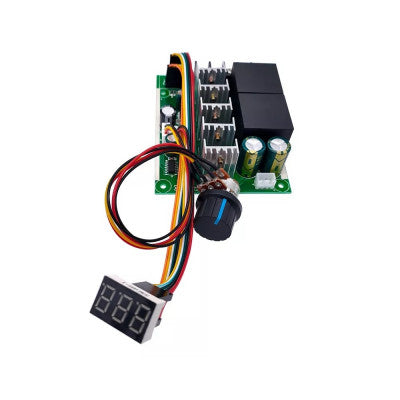 An 12V 24V 36V 40A PWM DC Motor Speed Controller Forward Reverse Adjustable Knob Switch Control Driver Digital Display