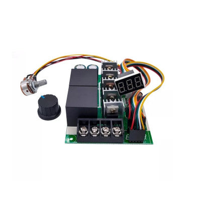 An 12V 24V 36V 40A PWM DC Motor Speed Controller Forward Reverse Adjustable Knob Switch Control Driver Digital Display