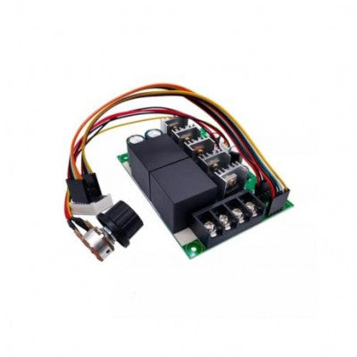 An 12V 24V 36V 40A PWM DC Motor Speed Controller Forward Reverse Adjustable Knob Switch Control Driver Digital Display