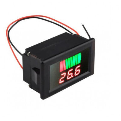 An 12V-60V DC Lead-Acid Digital Battery Capacity Indicator Charge Tester Voltmeter