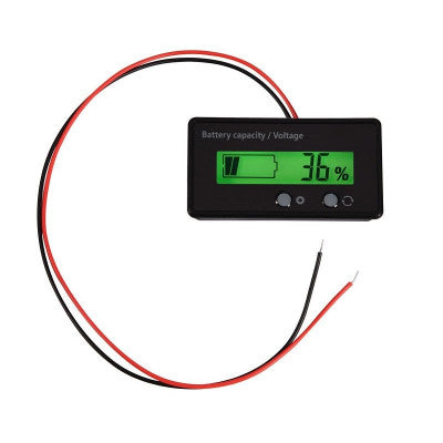 An 12V-84V Lead-Acid 3-24 Strings Lithium Battery Power Display Meter Power Display GY-6GS Green Self setting