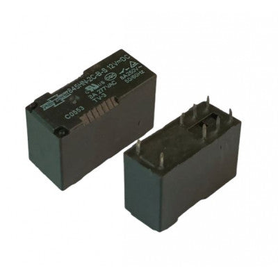An 12V 8A PCB Mount Telecom Relay - DPDT
