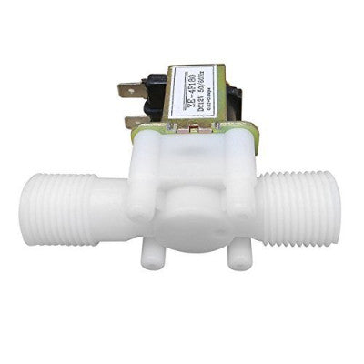An 12V DC 1/2 inch Electric Solenoid Water Air Valve Switch (Normally Closed)