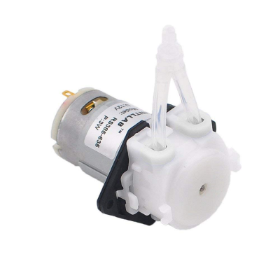 An 12V DC Peristaltic Dosing Pump For Aquarium Lab Analytical 3mm ID x 5mm OD  19 - 100ml /min