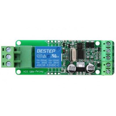 An 12V Modbus RTU 1 Channel Relay Module Optocoupler RS485 MCU for Arduino