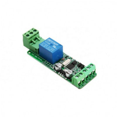 An 12V Modbus RTU 1 Channel Relay Module Optocoupler RS485 MCU for Arduino