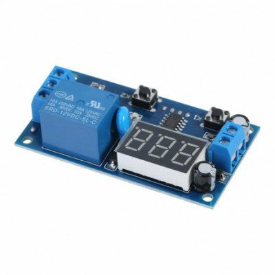 An 12V Time Control Switch Intermittent Infinite Cycle Countdown Switch Controller Timing Relay Module