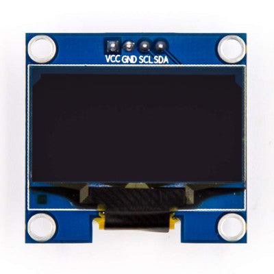 An 1.3 Inch I2C IIC 128x64 OLED Display Module 4 Pin - Blue