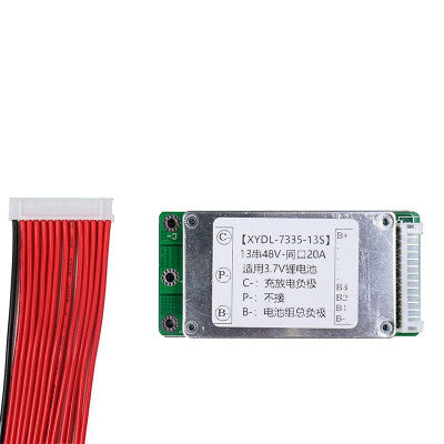 An 13S 48V 20A Li-ion Battery Protection Board