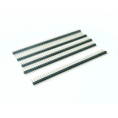 An 1x40 Pin 2.54mm Pitch Male Berg Strip - Break Away Header - Straight