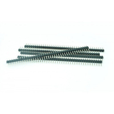 An 1x40 Pin 2.54mm Pitch Male Berg Strip - Break Away Header - Straight