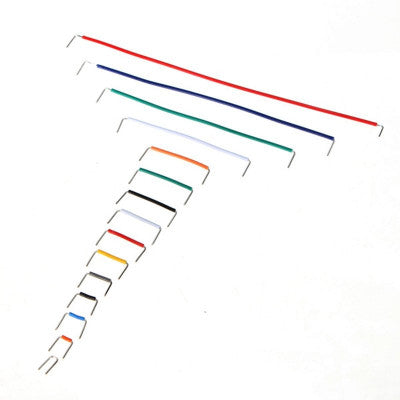 An U Shape Solderless Breadboard Jumper Cable Wire Kit - 140 Pieces Pack