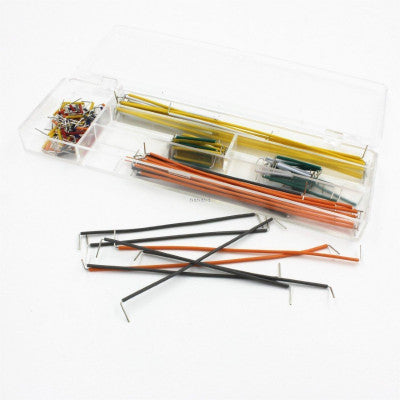 An U Shape Solderless Breadboard Jumper Cable Wire Kit - 140 Pieces Pack