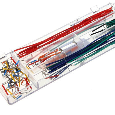 An U Shape Solderless Breadboard Jumper Cable Wire Kit - 140 Pieces Pack