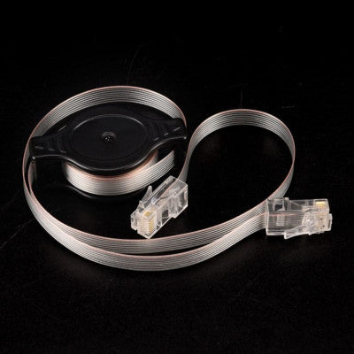 An 1.5 meter RJ45 Retractable Travel Network Cable
