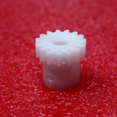 An 15 Teeth Plastic Spur Gear (1M-15T-6-15)