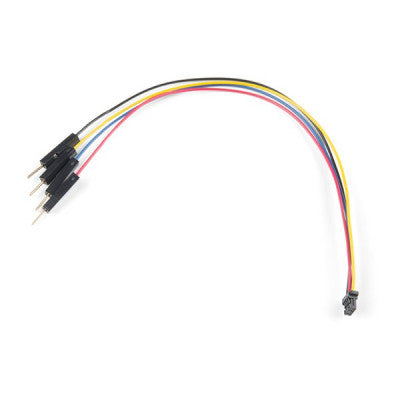 An 150mm Qwiic Cable To Breadboard Jumper (4-pin)