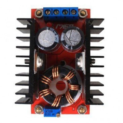 An 150W DC-DC Step-Up Boost Converter 10-32V to 12-35V 6A Adjustable Power Supply Module