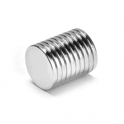 An 15mm x 2mm (15x2 mm) Neodymium Disc Strong Magnet