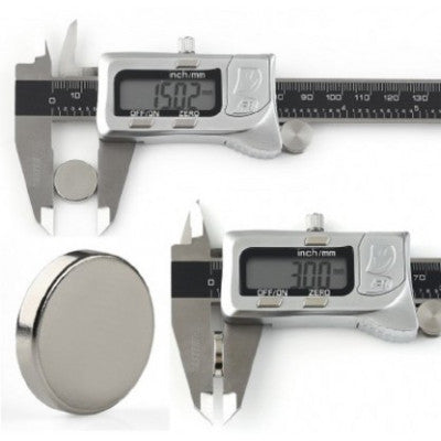 An 15mm x 3mm (15x3 mm) Neodymium Disc Strong Magnet