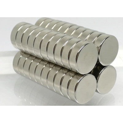 An 15mm x 5mm (15x5 mm) Neodymium Disc Strong Magnet
