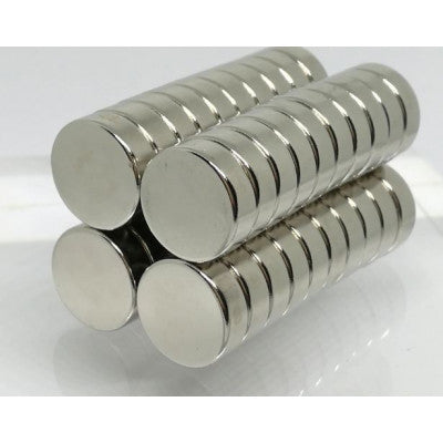 An 15mm x 5mm (15x5 mm) Neodymium Disc Strong Magnet