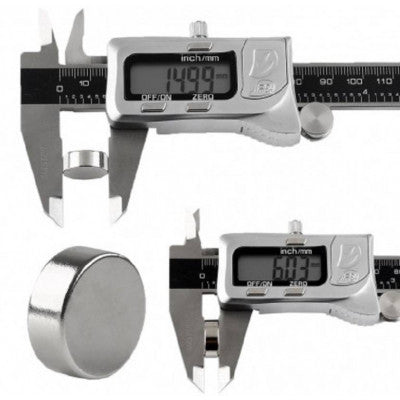 An 15mm x 6mm (15x6 mm) Neodymium Disc Strong Magnet