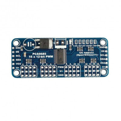An 16-Channel 12-bit PWM/Servo Driver - I2C interface - PCA9685