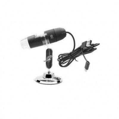 An 1600 X 3 in 1 USB Digital Microscope Camera Endoscope 8LED Magnifier with Stand 3-in-1 Type-c Electronic Magnifier Endoscope